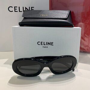 Celine Black Sunglasses Luxury Acetate Frames